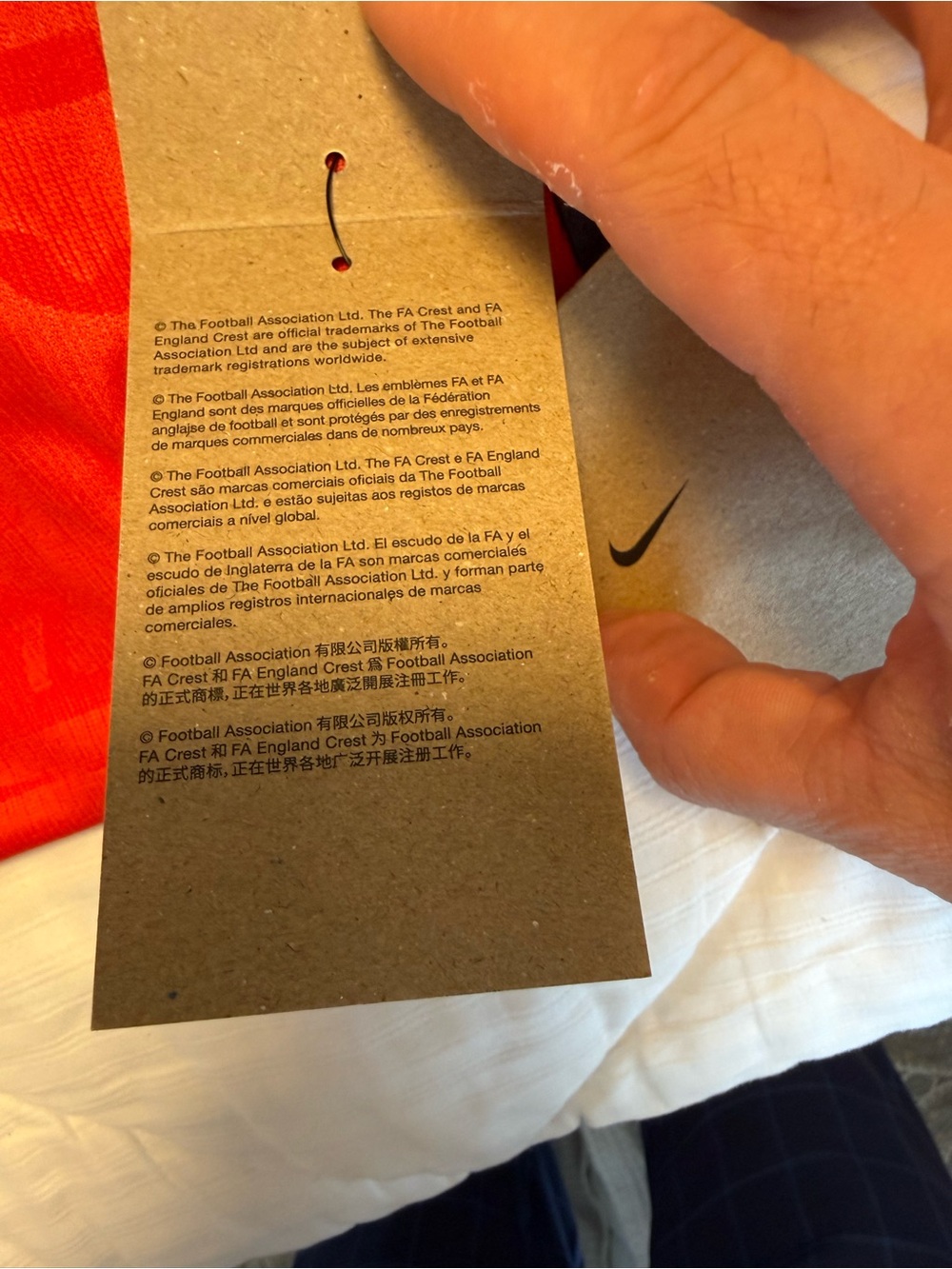 Nike England Soccer jersey 2026 World Cup (NEW, W/ Tags) - Picture 12 of 16
